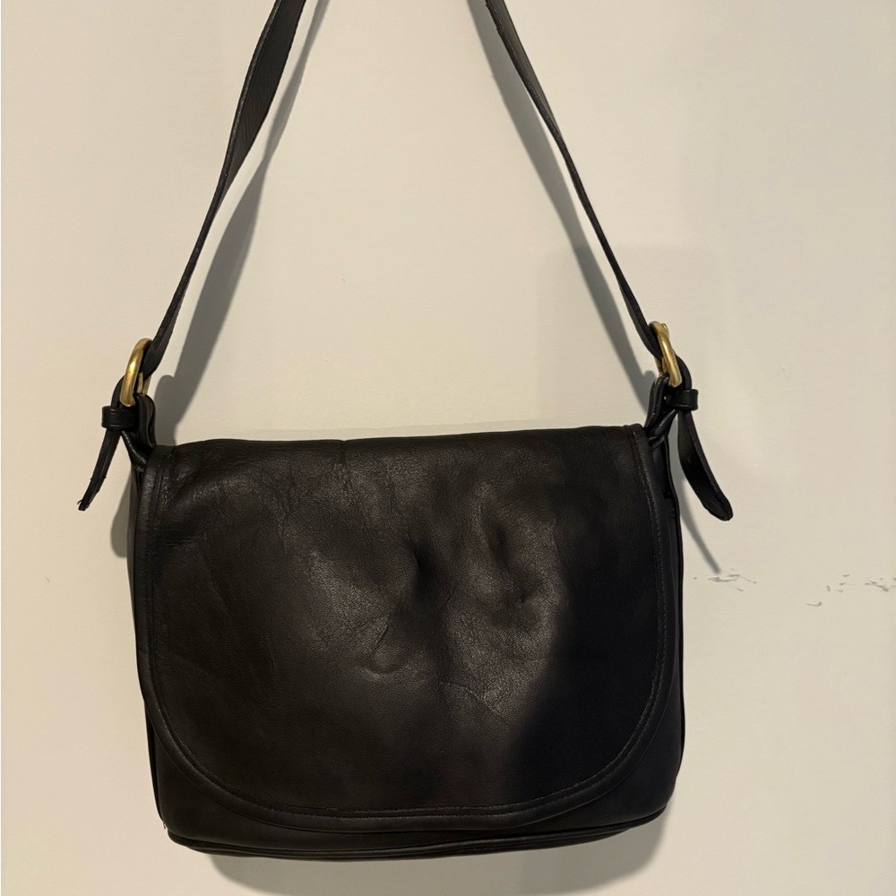 Vintage Coach Fletcher Saddle Bag - Picture 3 of 17